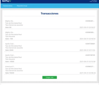 transacciones betplay app